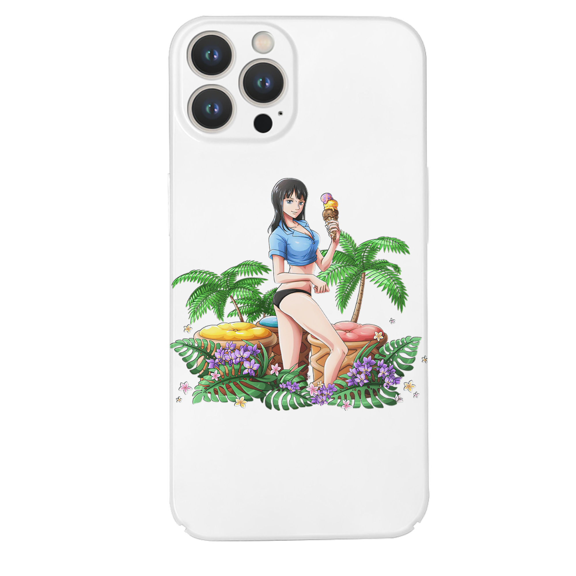 （画像用） ワンピース ニコ・ロビン ONE PIECE Nico Robin 【iPhone 14シリーズ対応】ハードケース